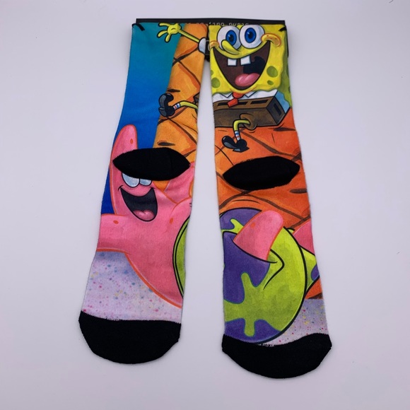 Odd Sox Sponge bob and Patrick socks - Picture 2 of 2